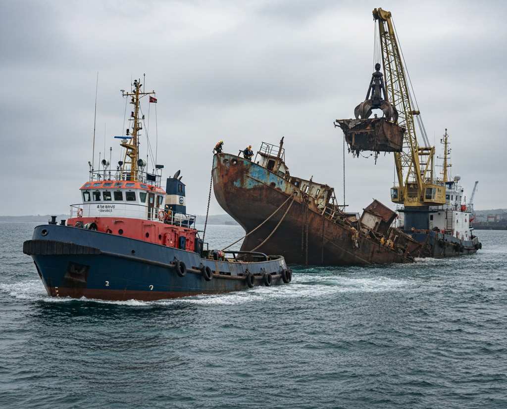 Marine Salvage and Wreck Removal Services