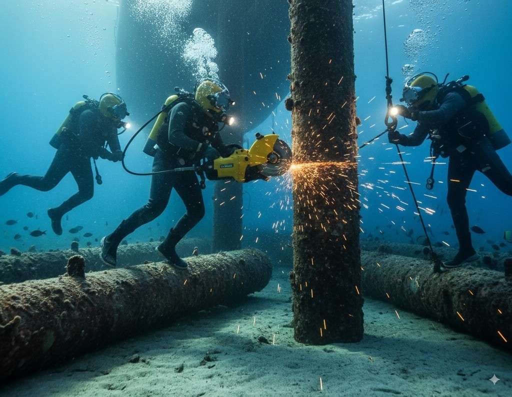 Underwater Pile Removal